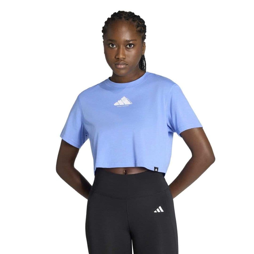 Remera ADIDAS GRAPHICS COE Azul Mujer