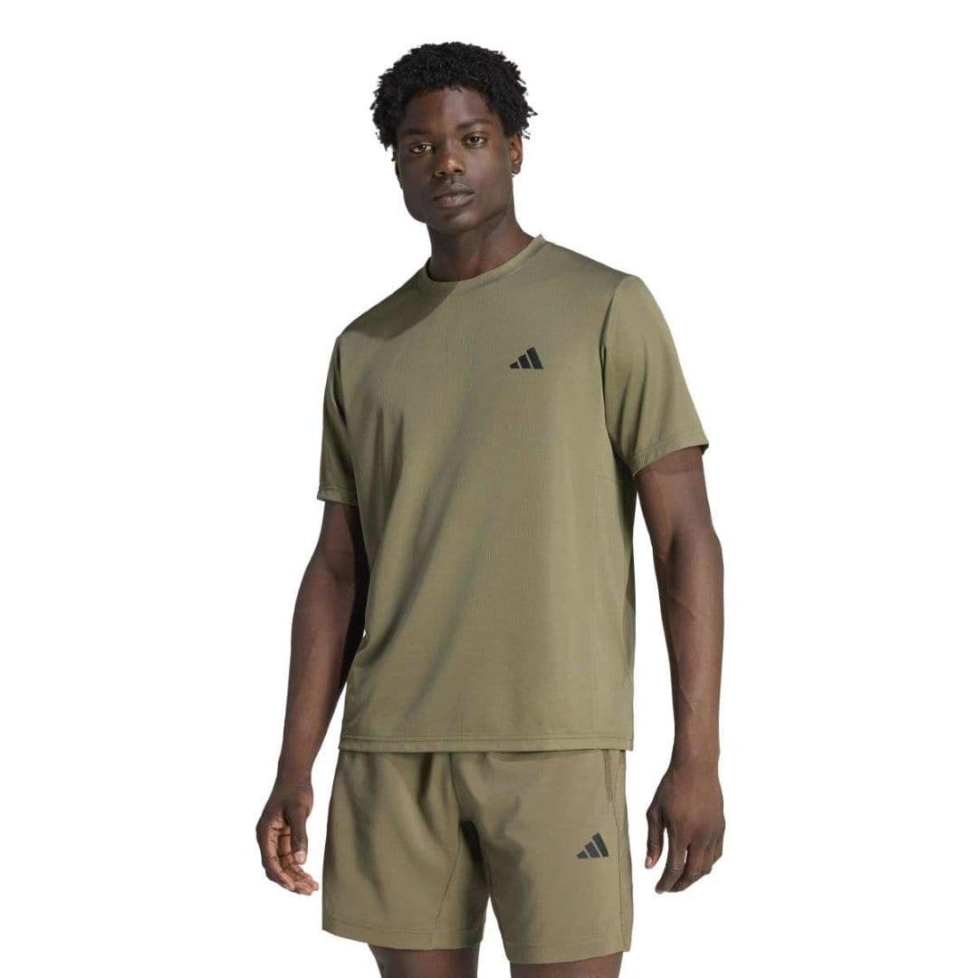Remera ADIDAS Workout Essentials Verde Hombre
