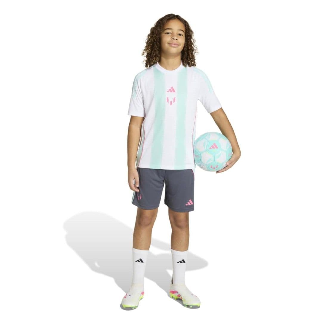 Camiseta ADIDAS MESSI TR JSY Y Blanco Niños