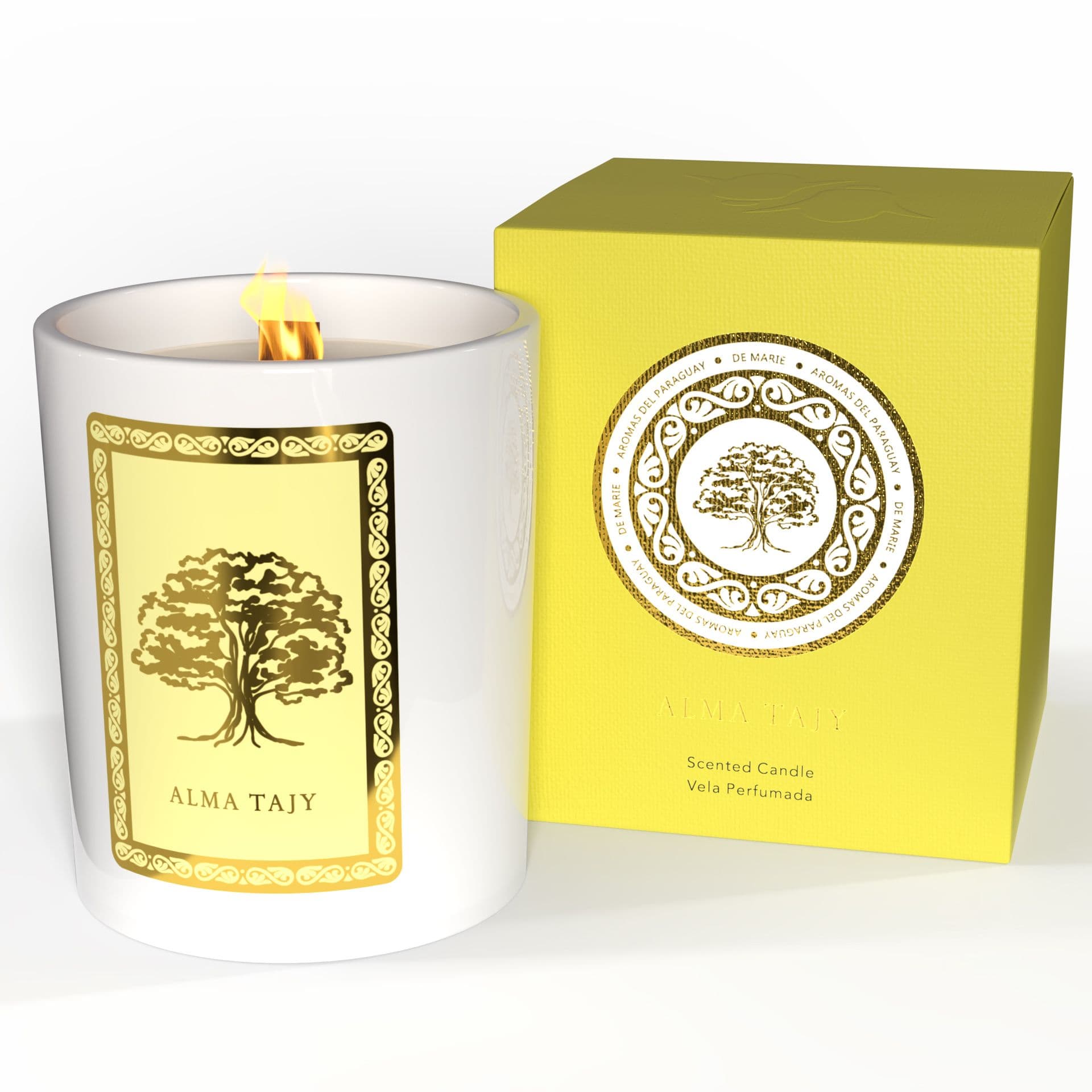 Vela Lapacho Amarillo 200g