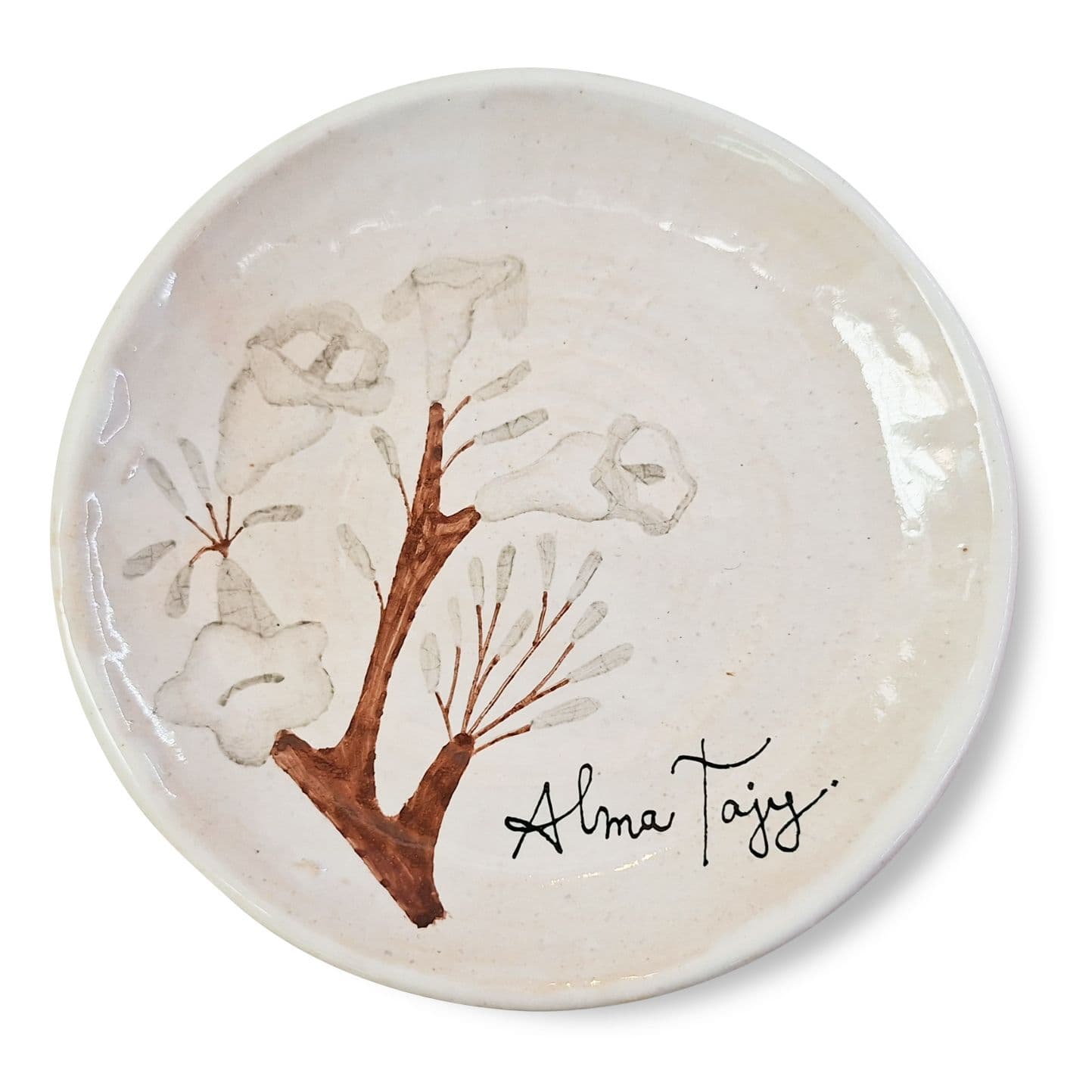 Plato Ceramica Blanco