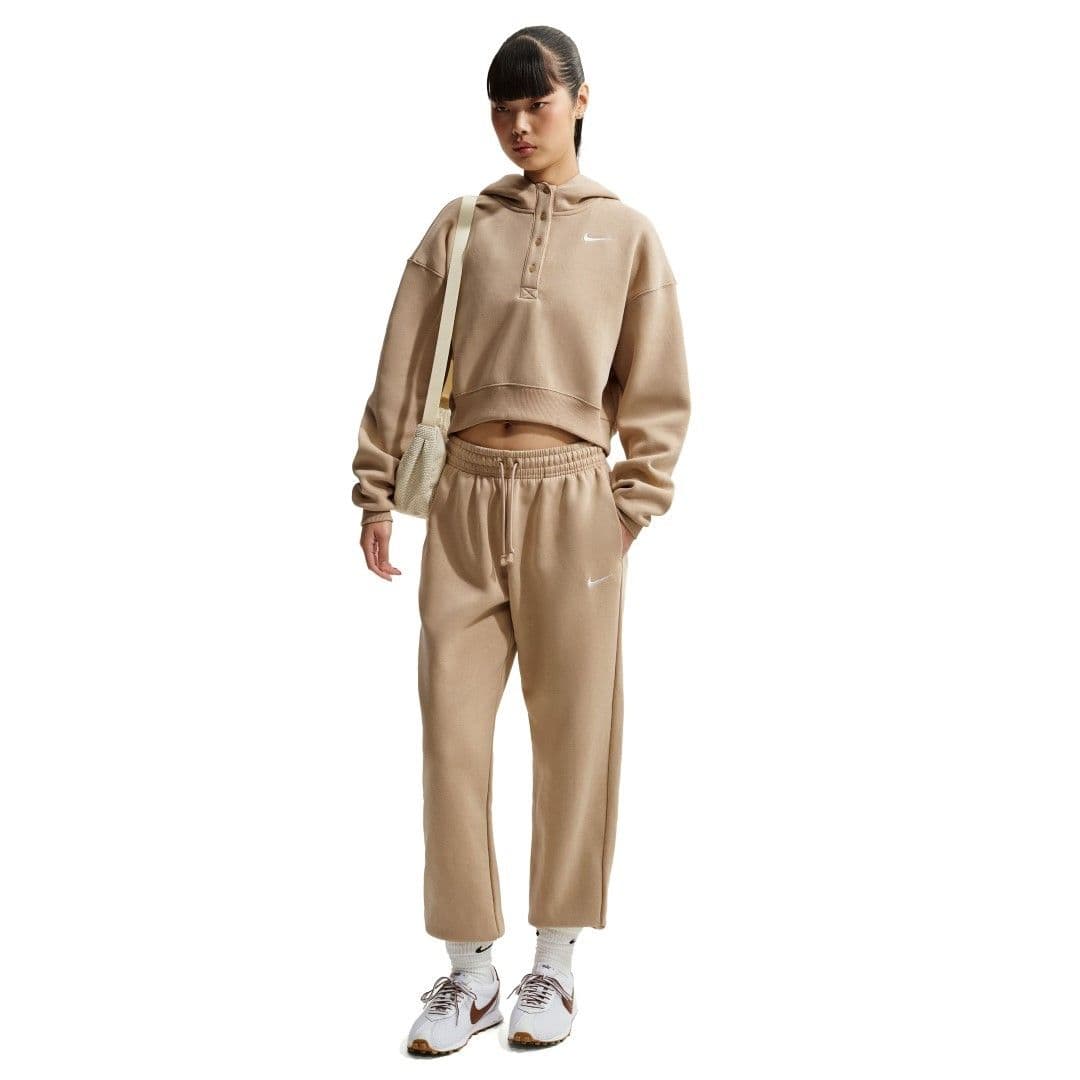 Pantalón Nike Phoenix Fleece Marron Mujer