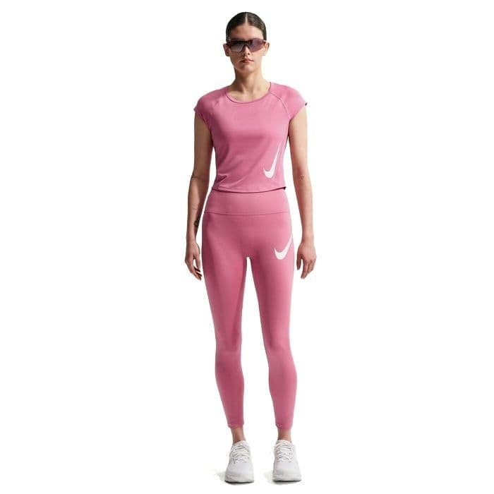 Calza Nike Tempo Hr Rosado Mujer