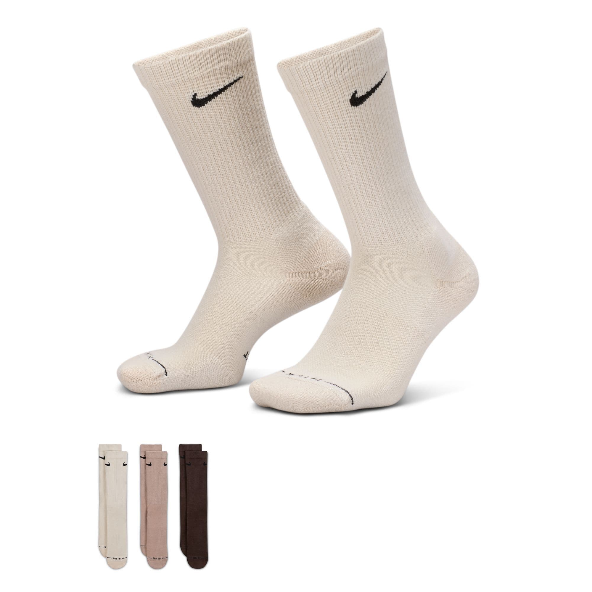 Medias Nike U Nk Ed Elvd Crw 3p – 144 Hombre